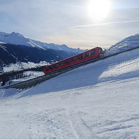 Parsenn Peaks Panorama Davos